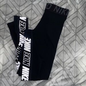 Nike pro mesh leggings